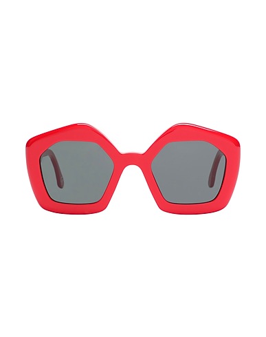 MARNI Sonnenbrille Rot Plastik