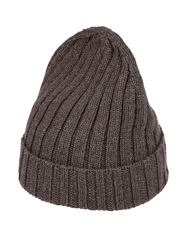 ARAGONA Hat Dark brown 100% Cashmere
