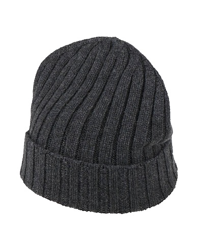 ARAGONA Hat Charcoal 100% Cashmere