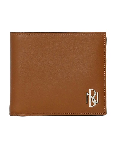 NEIL BARRETT Wallet Tan Soft Leather