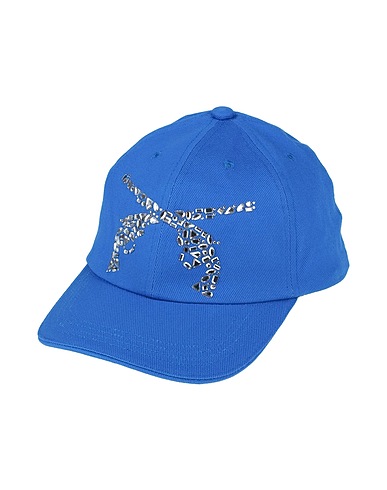 ROARGUNS Hat Bright blue 100% Cotton, Swarovski® Crystal