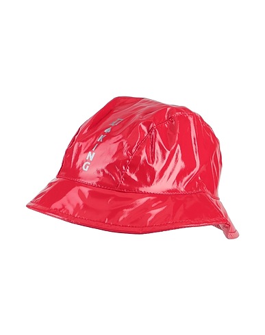 DONDUP Mützen & Hüte Rot 65% PVC - Polyvinylchlorid, 35% Polyester