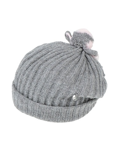 ALETTA Hat Grey 47% Wool, 30% Viscose, 15% Polyamide, 8% Cashmere