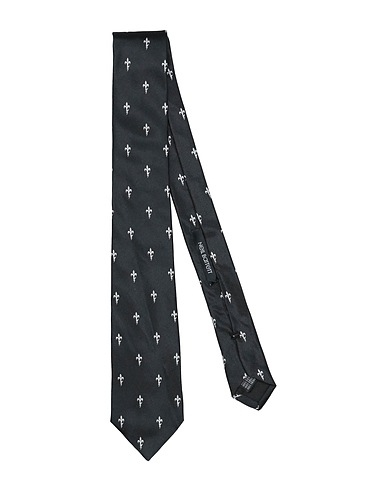 NEIL BARRETT Ties and bow ties Black 100% Silk