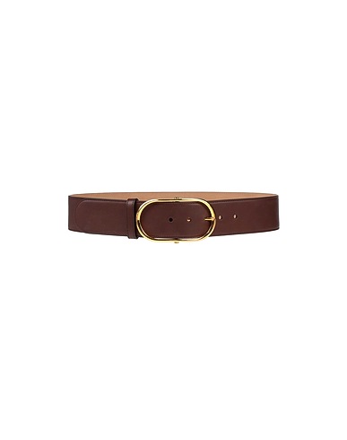 DOLCE&GABBANA Cintura Alta Cioccolato 100% Pelle di vitello, Vacchetta