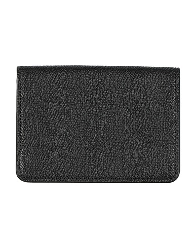 MAISON MARGIELA Wallet Black 100% Bovine leather
