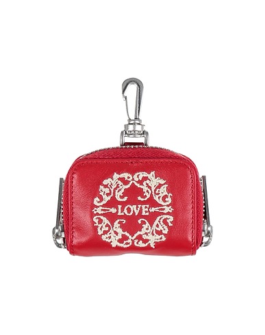 MAISON MARGIELA Key ring Red 100% Bovine leather