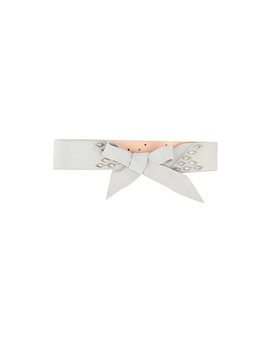 IRO Belts Light grey Leather