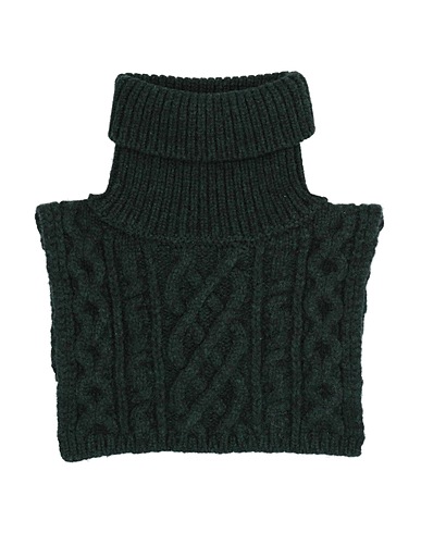 MAISON MARGIELA Schals und Foulards Dunkelgrün 100% Wolle