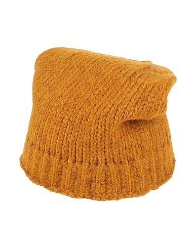 ARAGONA Cappello Giallo ocra 55% Lana di baby camel, 23% Lana Merino, 22% Poliammide