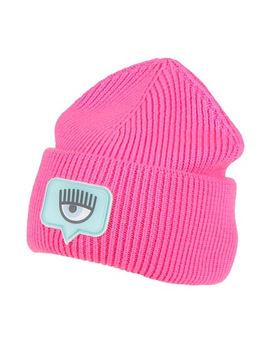 CHIARA FERRAGNI Hat Fuchsia 50% Acrylic, 50% Wool