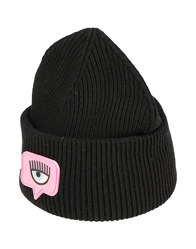 CHIARA FERRAGNI Hat Black 40% Wool, 30% Viscose, 20% Polyamide, 10% Cashmere
