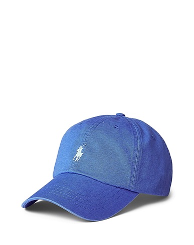 POLO RALPH LAUREN Hat COTTON CHINO BALL CAP
 Blue 100% Cotton