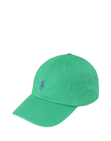 POLO RALPH LAUREN Головной убор COTTON CHINO BALL CAP
 Светло-зелёный 100% Хлопок