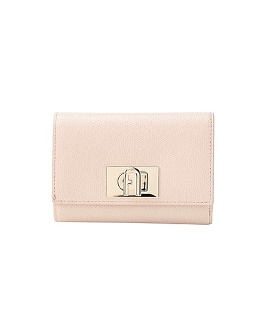 FURLA Wallet FURLA 1927 M COMPACT WALLET
 Blush 100% Soft Leather