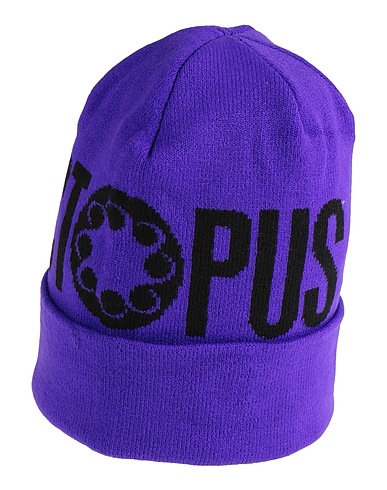 OCTOPUS Hat Dark purple 95% Acrylic, 5% Elastane