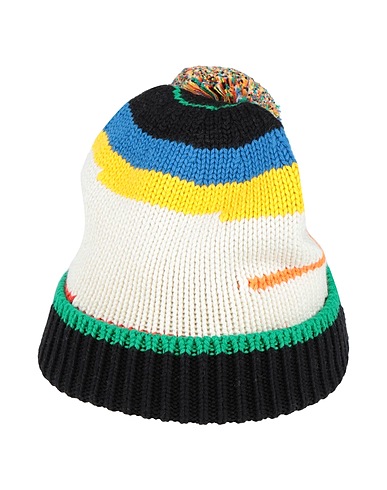 STELLA McCARTNEY KIDS Hat Yellow 95% Cotton, 5% Wool