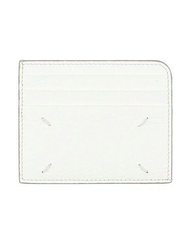 MAISON MARGIELA Document holder White 100% Bovine leather