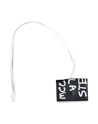 STELLA McCARTNEY Wallet Black Textile fibres