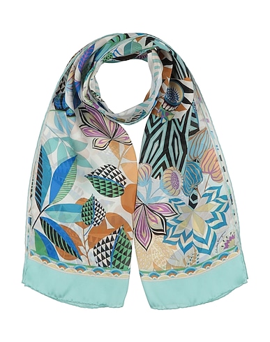 FERRAGAMO Scarves and foulards Sky blue 100% Silk