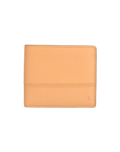 TOD'S Brieftasche Beige Leder