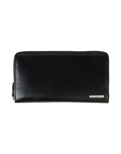 TOD'S Wallet Black Soft Leather
