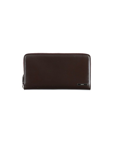 TOD'S Wallet Dark brown Soft Leather