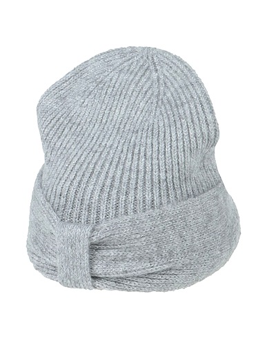 NAF NAF Hat Light grey 68% Acrylic, 28% Polyester, 2% Metallic fiber, 2% Elastane
