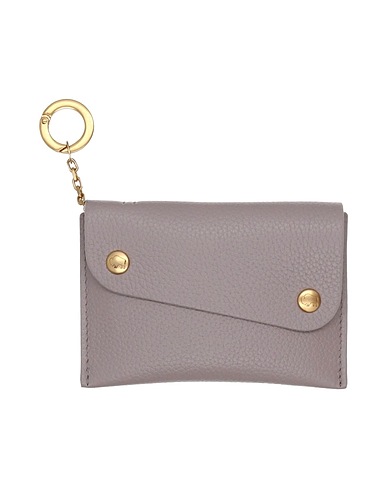 IL BISONTE Small Leather Goods Taupe Soft Leather