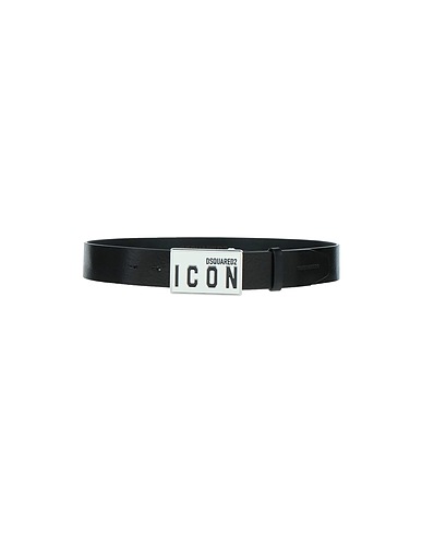 DSQUARED2 Leather belt Black Soft Leather