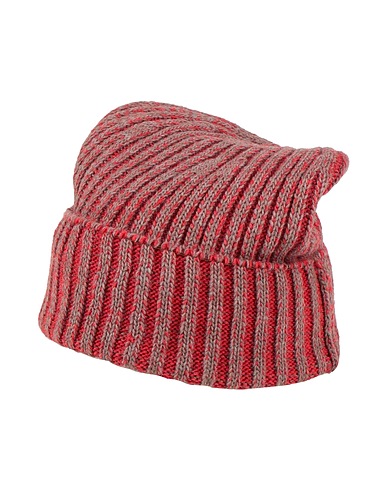 CASHMERE COMPANY Hat Red 100% Merino Wool