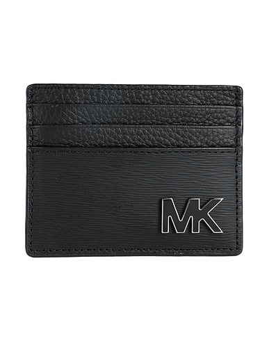 MICHAEL KORS MENS Document holder Black 100% Soft Leather