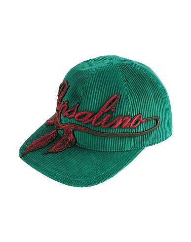 BORSALINO Hat Green 95% Cotton, 5% Cashmere
