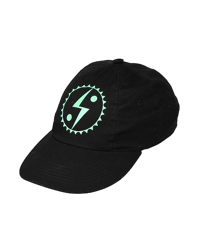 STELLA McCARTNEY Hat Black 100% Cotton, Acrylic