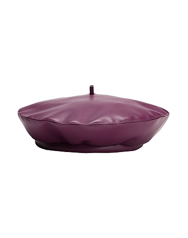 8 by YOOX Cappello Prugna 60% Poliuretano, 40% Poliestere