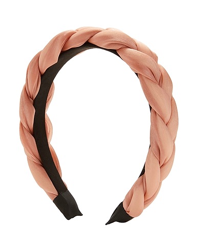 8 by YOOX Hair accessory WOVEN HEADBAND
 Antique rose 80% Cotton, 20% Plastic