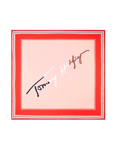 TOMMY HILFIGER Sciarpe e foulard Rosa Poliestere