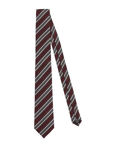 DOLCE&GABBANA Ties and bow ties Burgundy 100% Silk