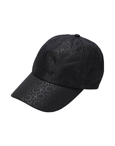 CALVIN KLEIN Mützen & Hüte Schwarz 100% Polyester