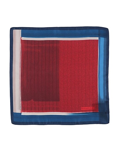 ZEGNA Scarves and foulards Brick 100% Silk