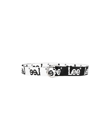 LEE Stoffgürtel Schwarz 100% Polyester
