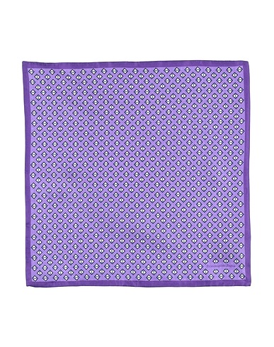 ZEGNA Scarves and foulards Purple 100% Silk