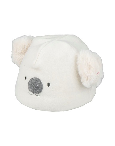 IL GUFO Hat Off white 70% Polyester, 30% Viscose