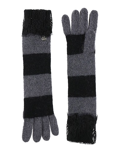 REBEL QUEEN by LIU •JO Gloves Grey 40% Polyamide, 32% Mohair wool, 28% Wool