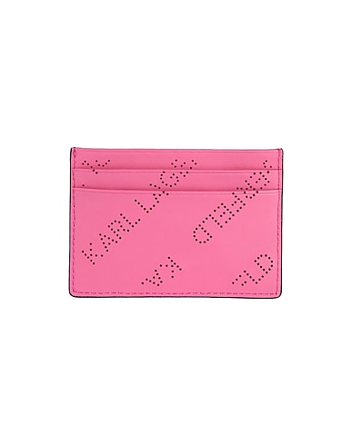 KARL LAGERFELD PICCOLA PELLETTERIA Rosa 100% Pelle di bovino