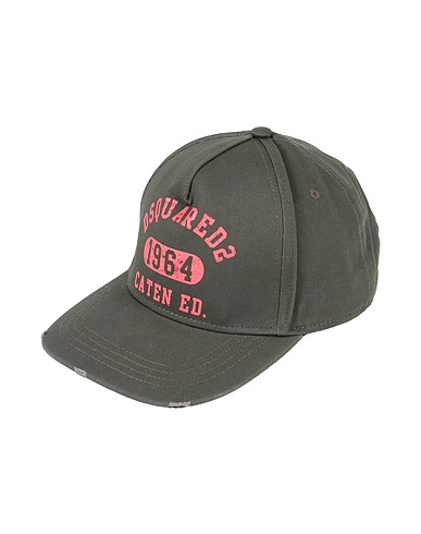 DSQUARED2 Mützen & Hüte Militärgrün 100% Baumwolle