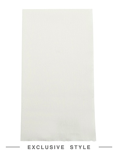 THE GIVING MOVEMENT x YOOX Scarves and foulards White 97% Recycled polyester, 3% Recycled elastane