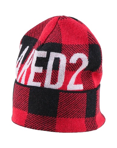 DSQUARED2 Mützen & Hüte Rot 100% Wolle