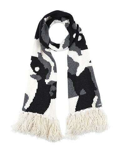 LES HOMMES Scarves and foulards Grey 100% Virgin Wool