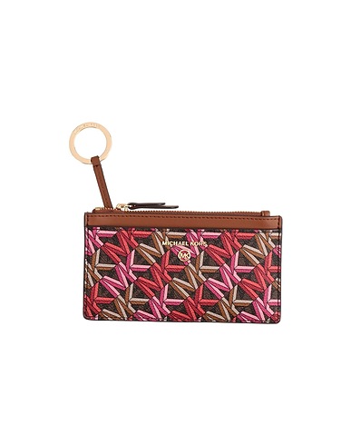 MICHAEL MICHAEL KORS Wallet Brown Soft Leather